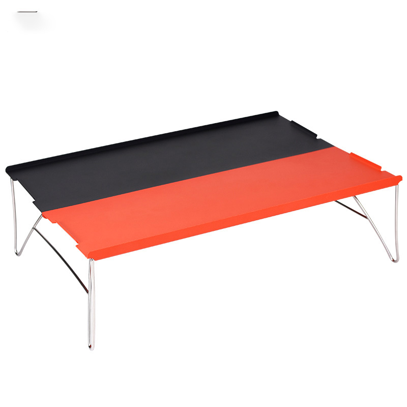 Aluminiozko Mahai Mini Kanpatzeko Mahaia